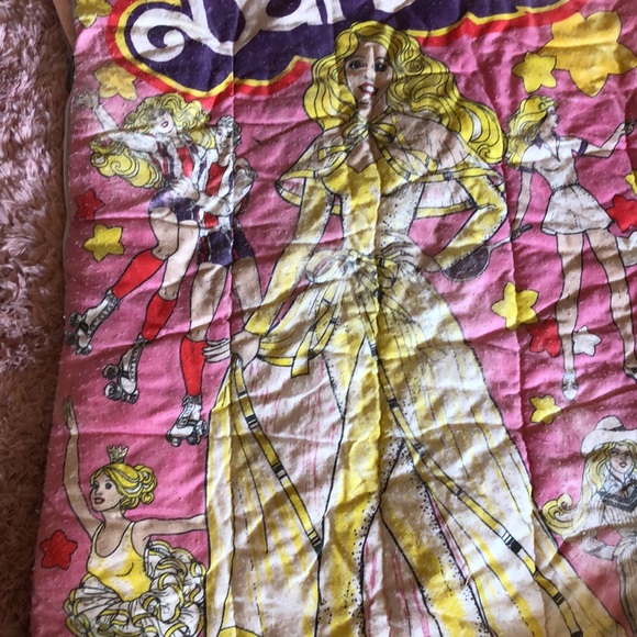 RARE Vintage Golden Dreams Barbie Sleeping bag - Picture 2 of 7